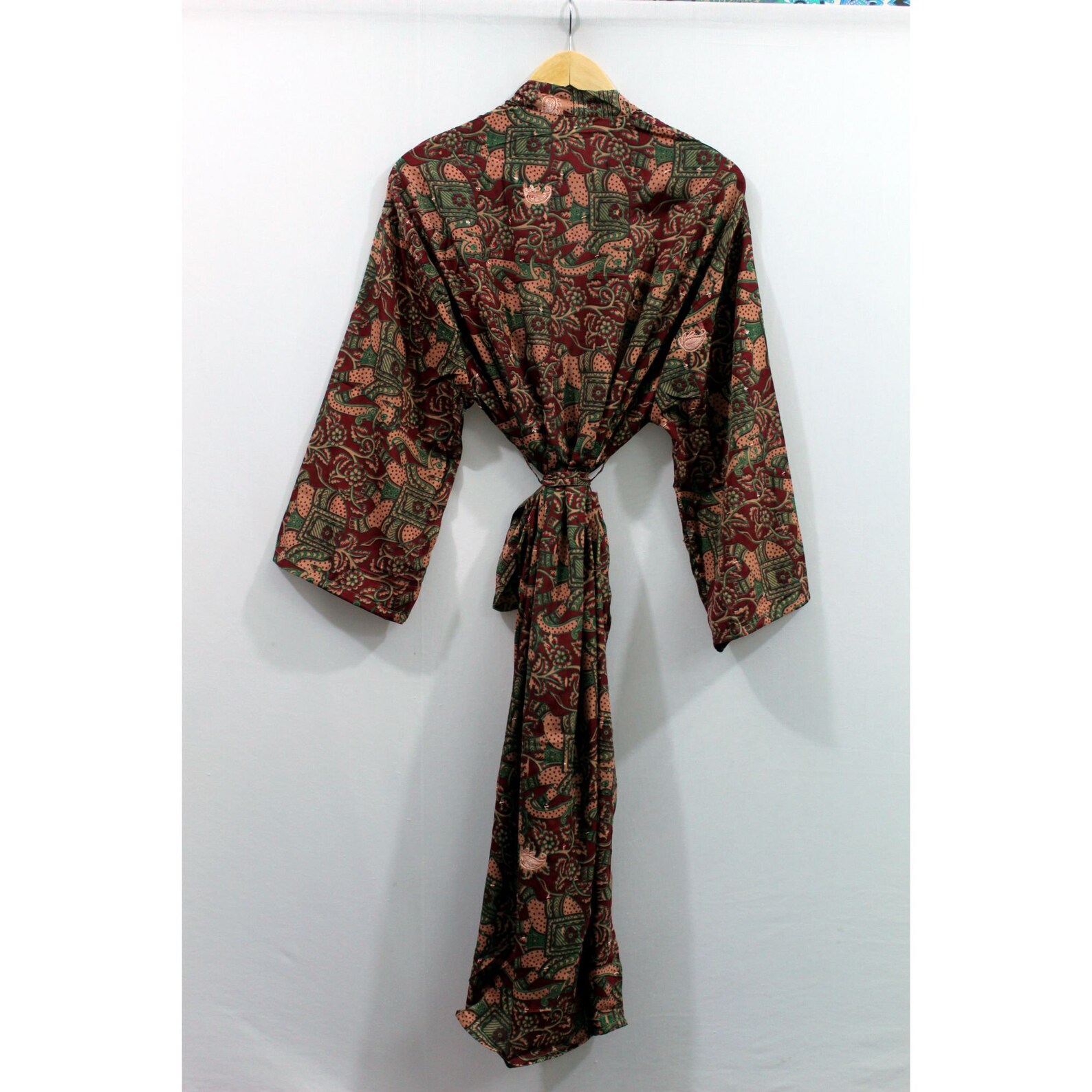 silk sari kimono