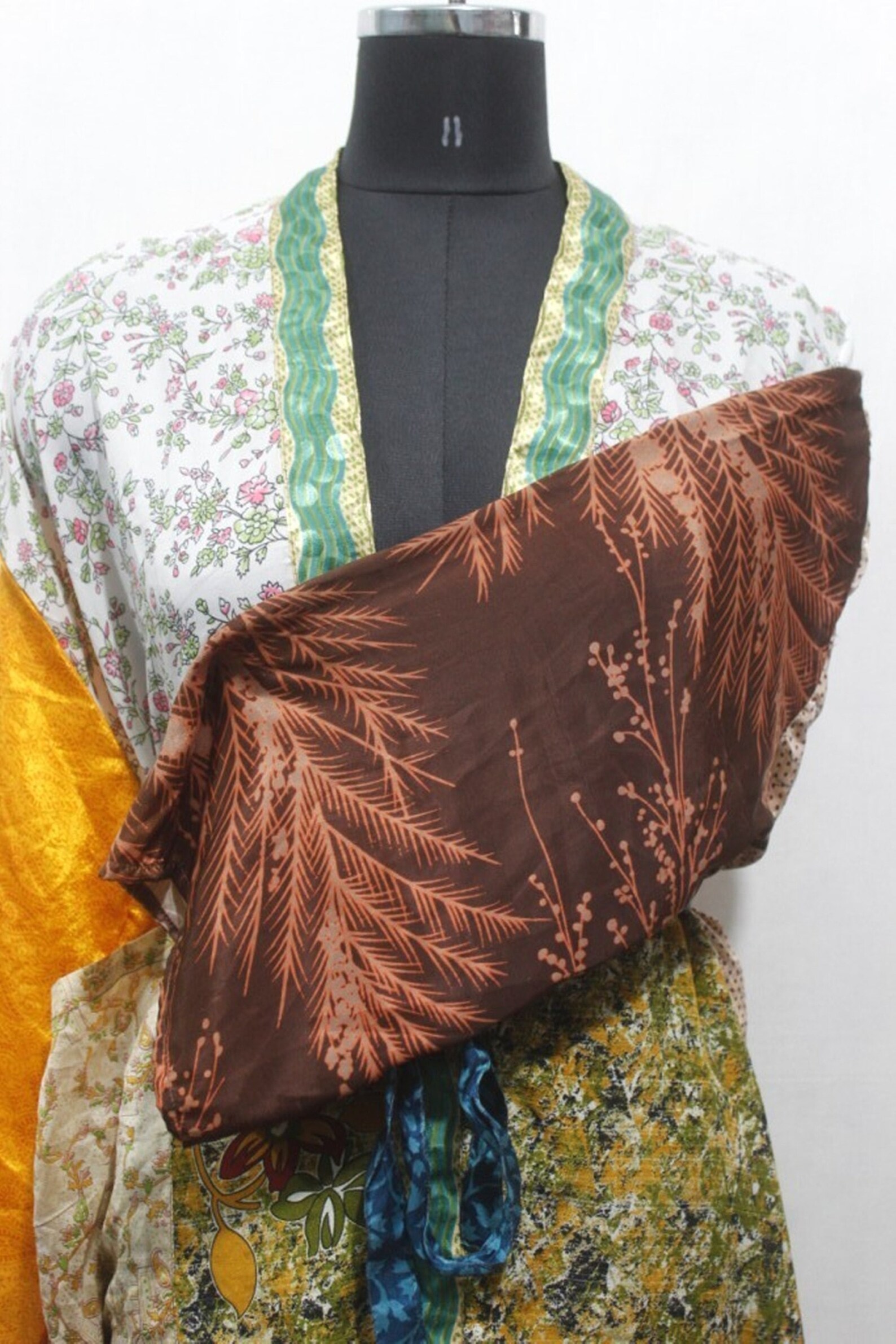 silk sari kimono