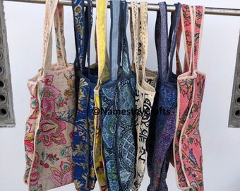 Wholesale Lot Of Kantha Bag  Printed Bag  Tote Bag  Hand Stitch Bag  Carry Bag  Woman Handbag  Cotton Kantha Bag