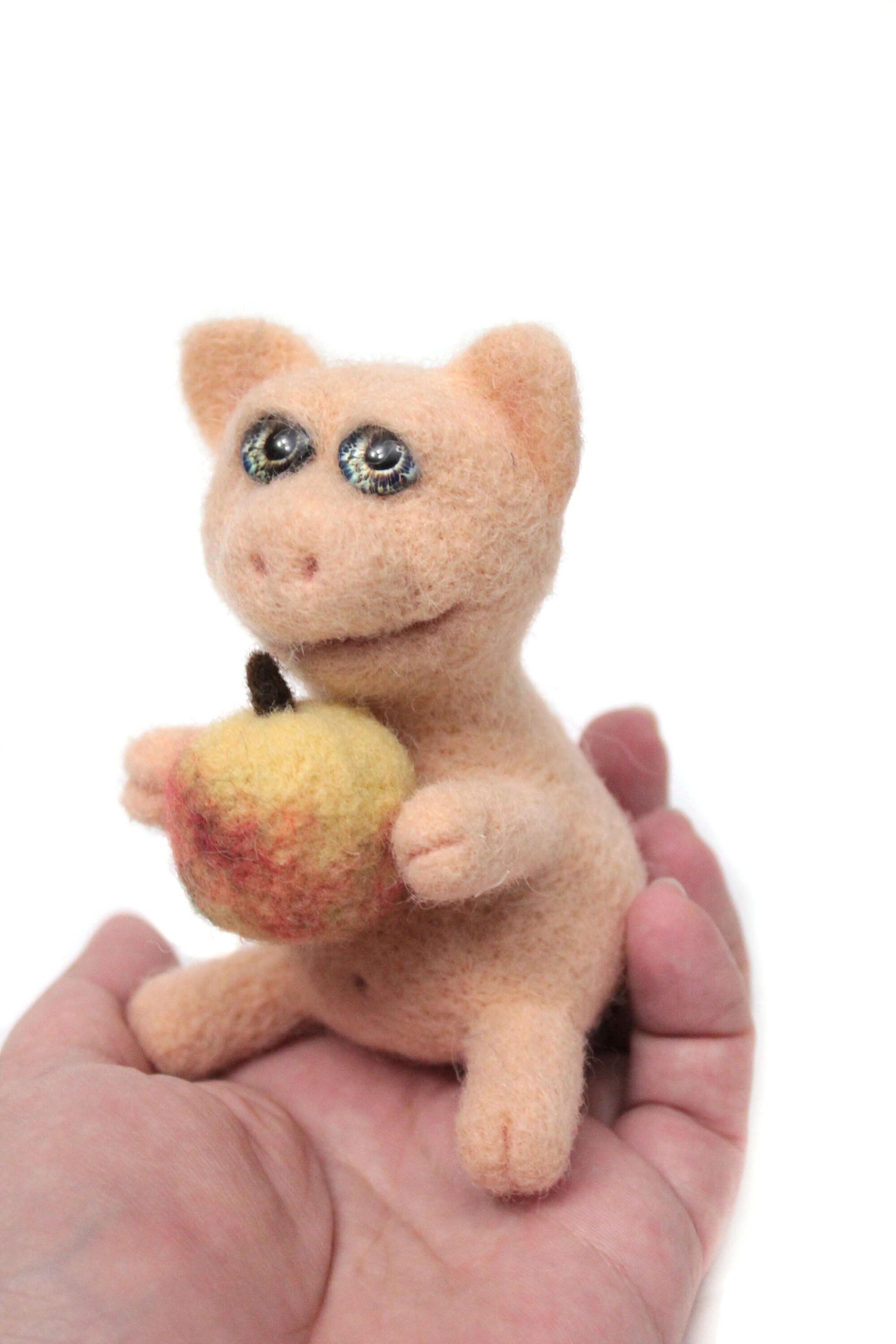 Kauspielzeug Für Nutztiere | Schwein Beißspielzeug | Mit Metallkette | ABS Kunststoff