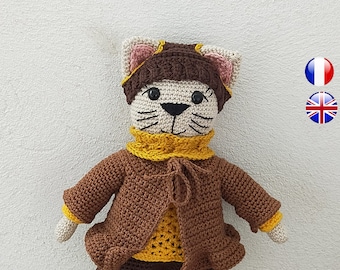 FABULINE automn outfit - outfit amigurumi pattern