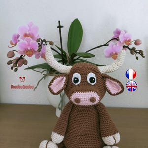 amigurumi koe patroon - haakpatroon stier - amigurumi koe patroon - haakpatroon koe - haakpatroon salers koe