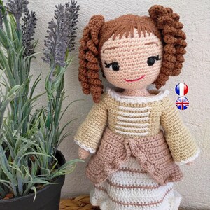dress outfit for Eglantine - eglantine dress outfit pattern - crochet dress outfit pattern