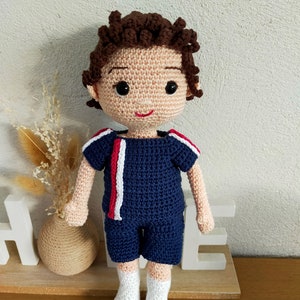 Patron footballeur amigurumi footballeur crochet benjamin footballeur au crochet patron Benjamin au crochet crochet soccer pattern image 3