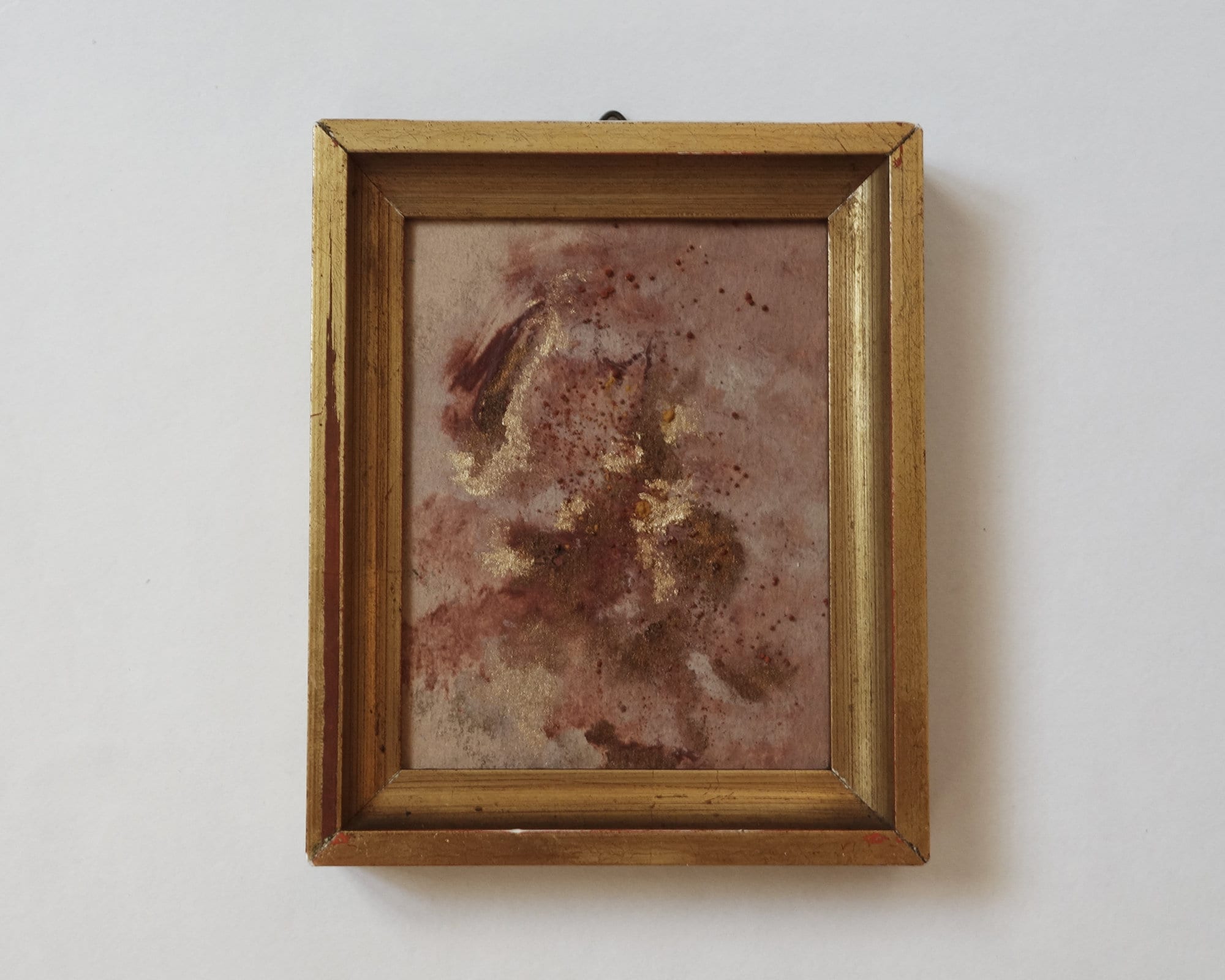 Tableau/Terra Art Abstrait Peinture Contemporain Petit Cadre Mural Minimaliste Vintage Moderne Decor