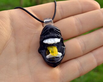 pendy tongeu figurine glass heady teeth glass pendant necklaces glass jewerly glass pendant - Heady Glass Pendants pendy tongeu figurine glass heady teeth glass pendant necklaces glass jewerly glass pendant - Heady Glass Pendants
