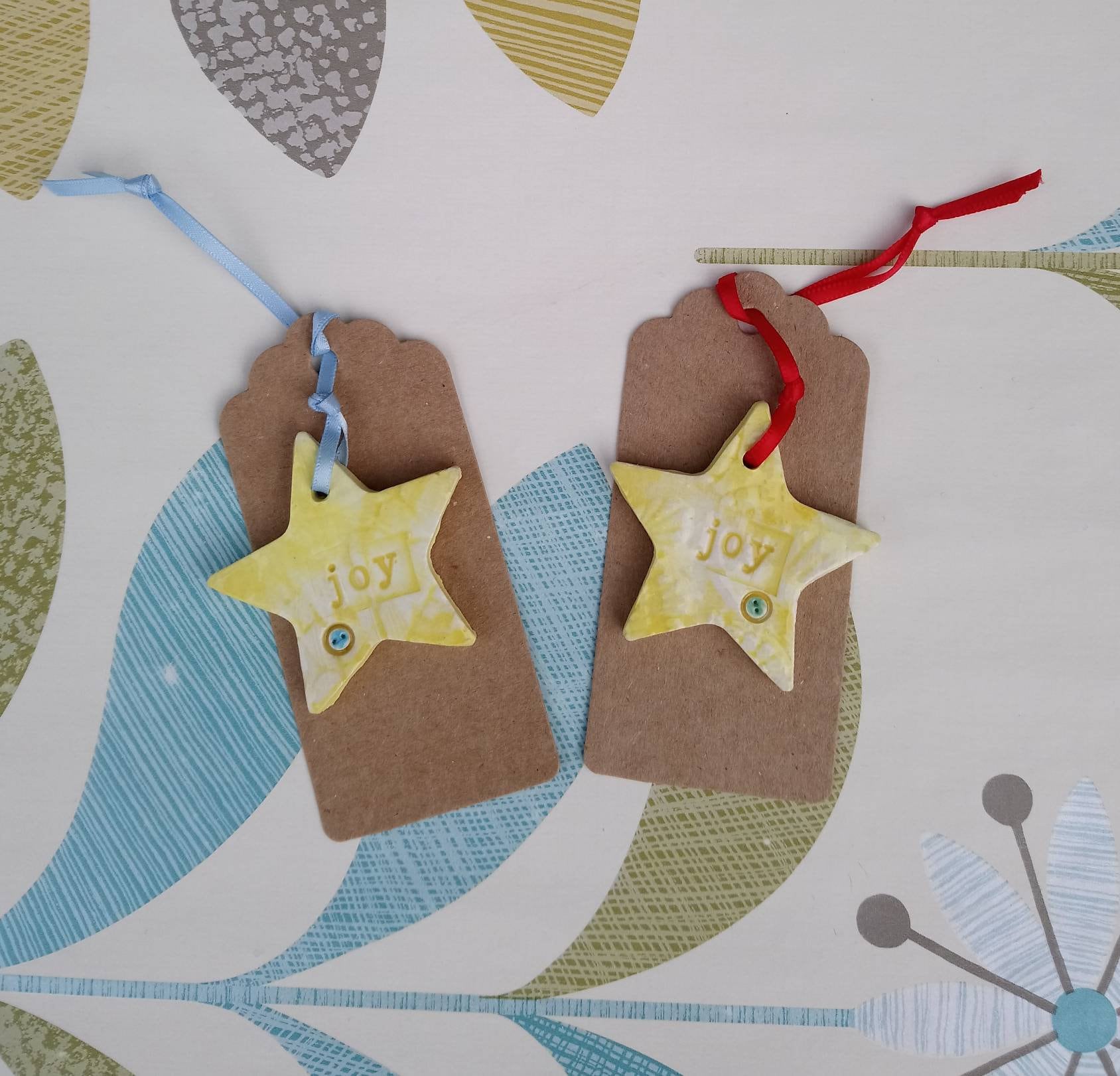 Handmade Christmas Star Decorations  Etsy UK