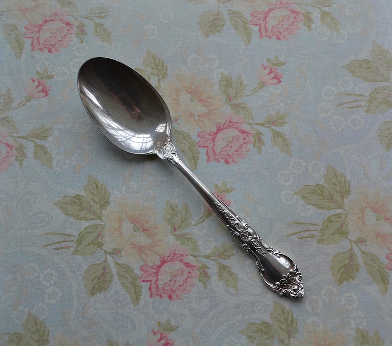Belvedere by Lunt Sterling Silver Serving Spoon 8 3/8" New