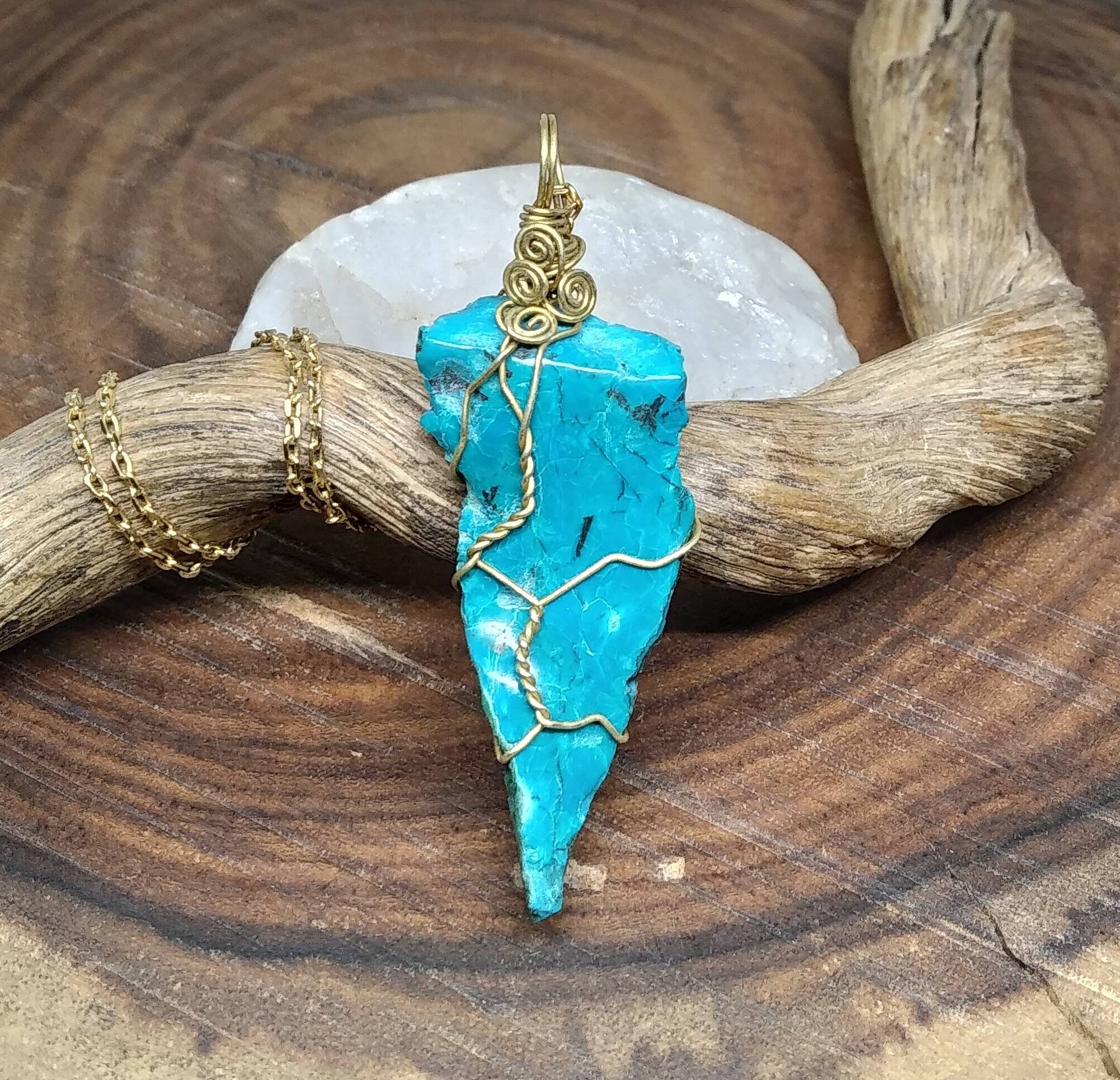 Raw Eilat Stone Pendant Natural Eilat Stone Jewelry Rough | Etsy