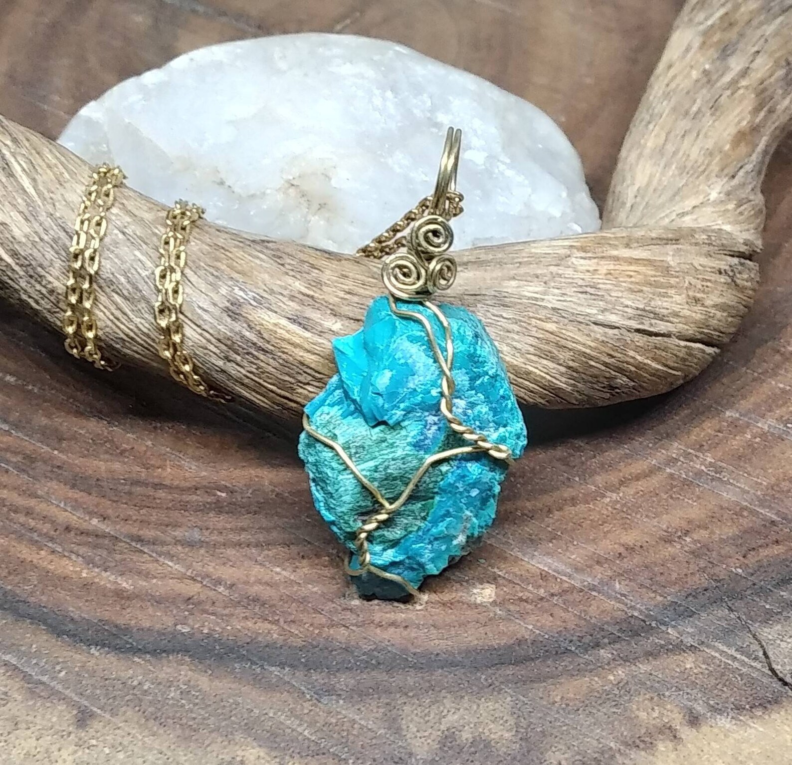 Raw Eilat Stone Pendant Natural Eilat Stone Jewelry Rough | Etsy