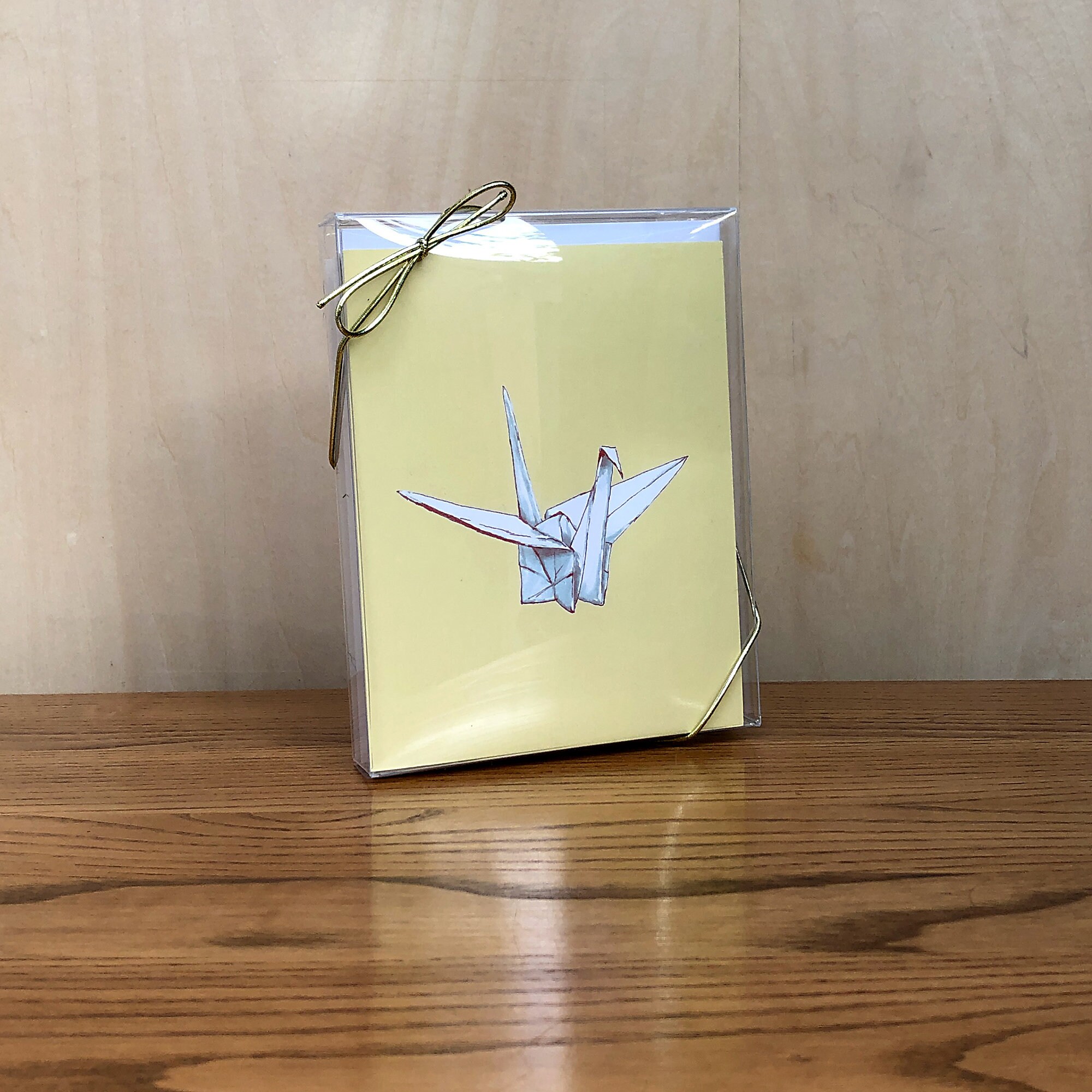 Paper Crane Card Boxed Set Origami Crane Art Stationery Gift Etsy UK