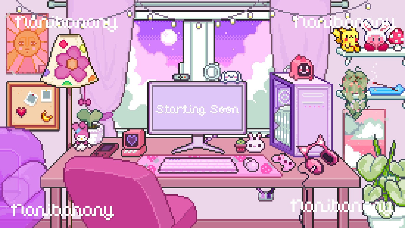 Pixel Kawaii Tumblr Theme