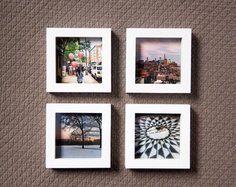 New York City, photography prints, NYC, Framed Set, wall art, wall decor, housewarming gift, home decor, New York, wall hanging, set of 4