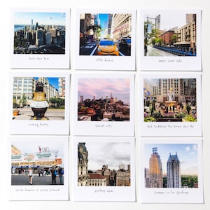 New York City, Retro, Photography Print, New York, photography, wall art, home decor, wall decor, birthday gift, housewarming, set of 9, NYC