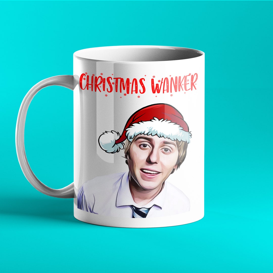 Christmas Wanker Inbetweeners Christmas Gif Christmas Mug Etsy UK