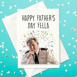 Happy Father's Day Fella - Line Of Duty Inspired Funny Father's Day Card