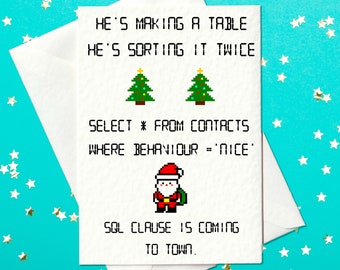 Lustige Weihnachtskarte - Lustige Weihnachtskarte - Lustige Weihnachtskarte (A6)