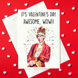 Es ist Valentinstag Super, Wow! - King George Mihamilton Die musikalische Valentinstagskarte (A6)