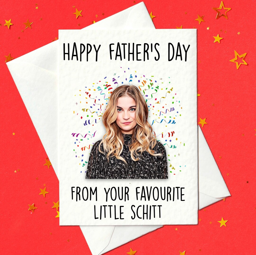 Father S Day Gift Schitts Creek Happy Holidays From One Schitt To