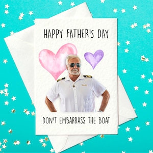 Benedendeks - Captain Lee - Grappige vaderdagkaart (A6)