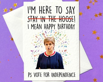 Nicola Sturgeon Etsy