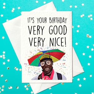 Très belle très belle carte d'anniversaire – Hello Chicken Nugget TikTok (A6)