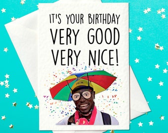 Very Good Very Nice Birthday Card – Hello Chicken Nugget TikTok (A6)