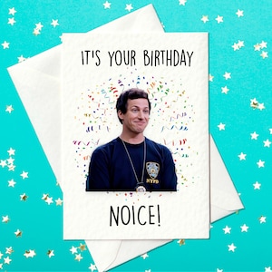 Du hast Geburtstag - Noice - jake peralta - Geburtstagskarte