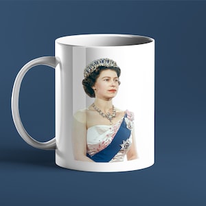 Queen Elizabeth II - 1926 - 2022 - Personalised Commemorative Mug