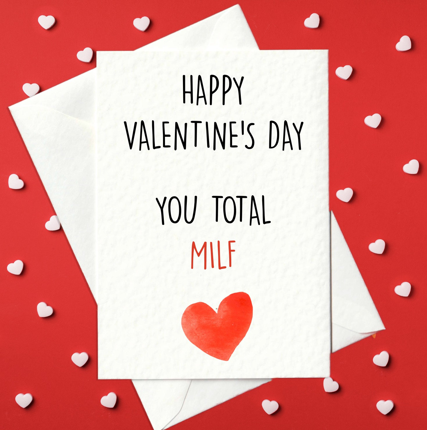 Happy Valentine's Day You Total MILF Rude Valentine's Card for Her A6 - Etsy