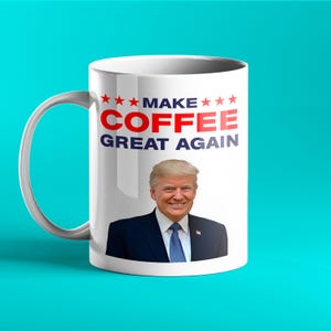 Rendi il caffè di nuovo fantastico - Tazza Donald Trump Maga - Tazza Trump