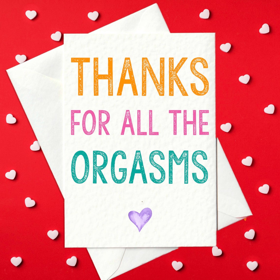 Thanks for all the orgasms Valentines day gift for him Etsy