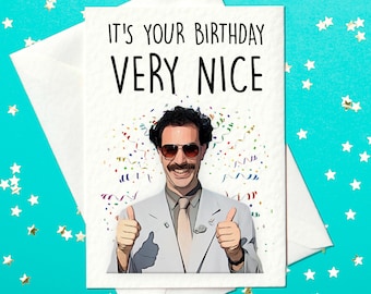 It's your Birthday - Very nice - Birthday Card