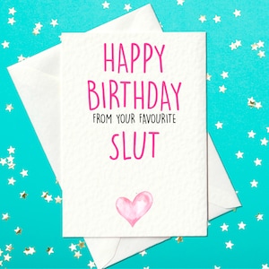 TARJETA DE CUMPLEAÑOS DIVERTIDA - Feliz cumpleaños de tu zorra favorita
