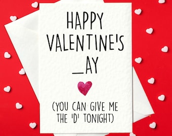 Happy Valentines _ay - you can give me the nightnight - Lustige Valentinstagskarte - Valentinstagskarte für Ihn