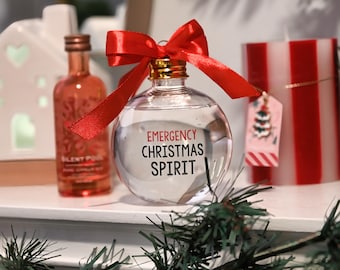 Notfall Weihnachtsstimmung - Befüllbare Weihnachtskugel - Perfekte Weihnachtskugel