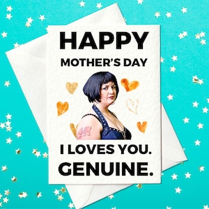 Tarjeta del Día de la Madre de Gavin y Stacey: divertida tarjeta para mamá inspirada en Nessa