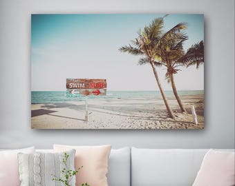 Beach canvas | Etsy