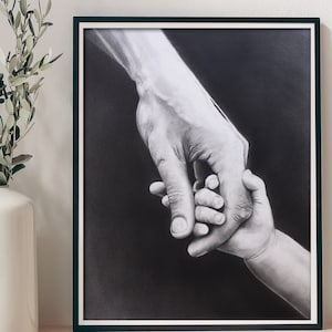 Jesus holding baby&#39;s hand print, Rainbow Baby, Miscarriage Gift, Baby Loss, Pregnancy Loss, Infant Loss, Stillborn Gift, Bereavement Gift