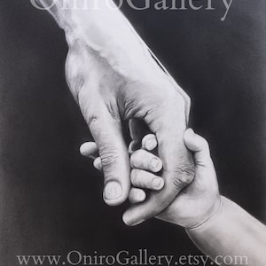Jesus holding baby&#39;s hand painting print, Jesus artwork, LDS Baptism gift, Christ artwork, gift for baptism, Jesus holding baby&#39;s hand art