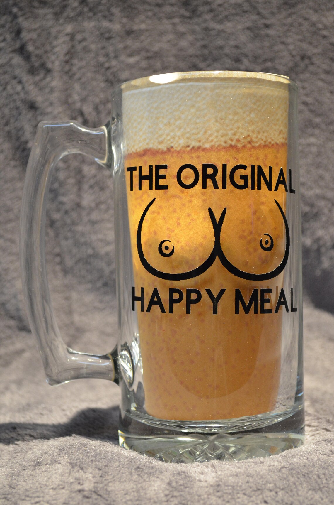 Beer Mug Novelty Beer Gift Happy Meal Novelty Beer Mug Etsy