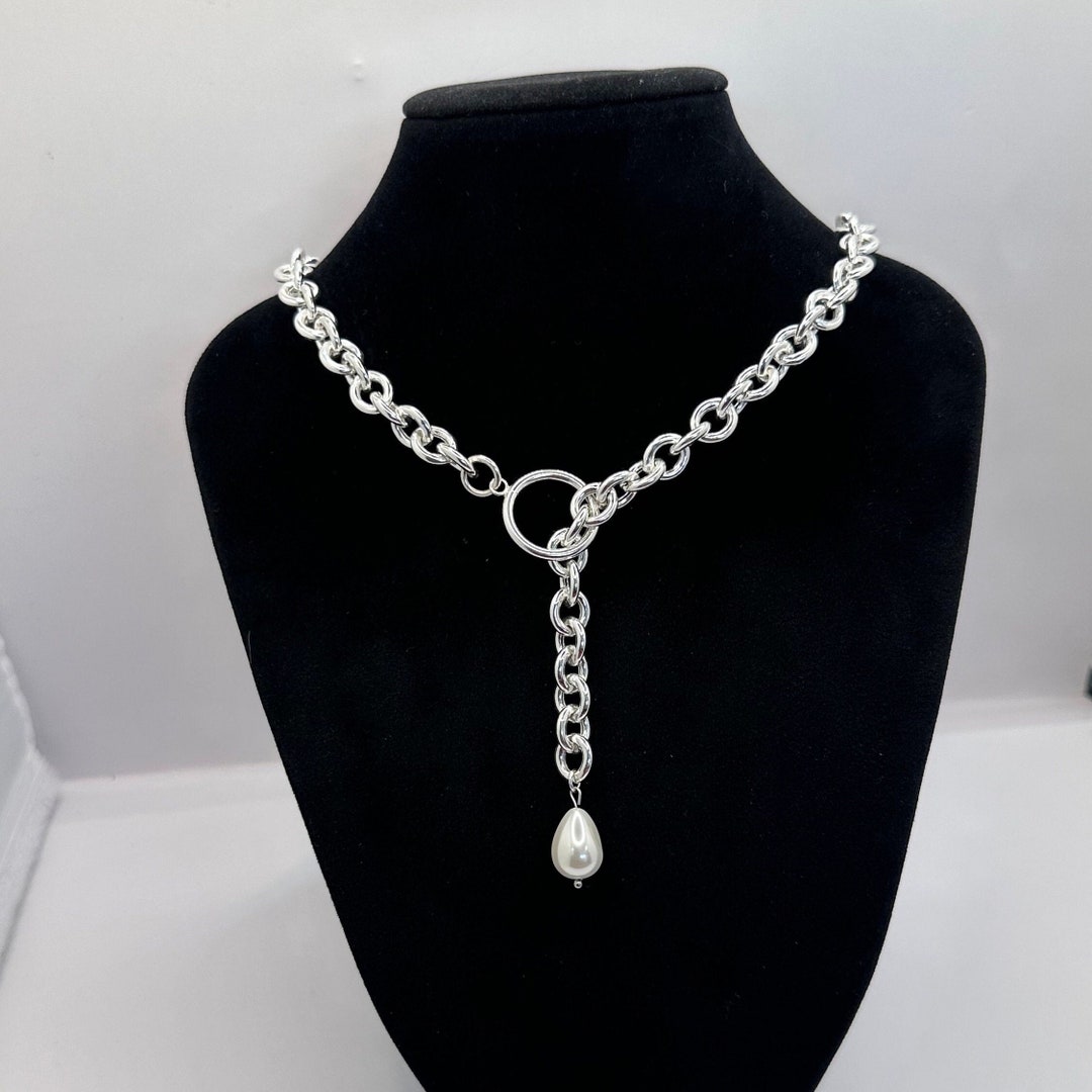 SILVER CHUNKY CHAIN main image 1