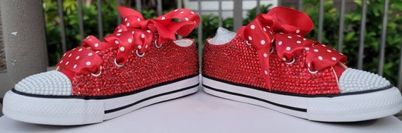 Bling canvas shoes deals