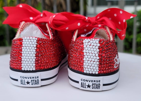 Kids Rhinestones Bling Canvas Shoes Etsy Ireland