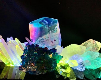 QUARTZ NIGHT LAMP Uniqueness, see pics and video