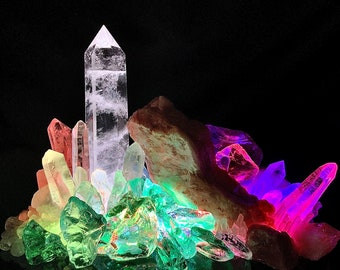 QUARTZ NIGHT LAMP, Opportunity, See pics and video