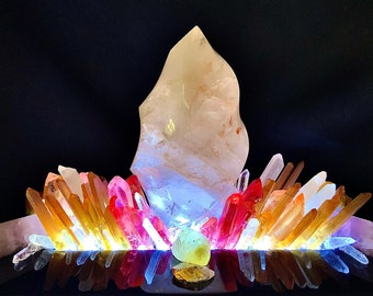 QUARTZ NIGHT LAMP, Cozy Nights, See pics and video