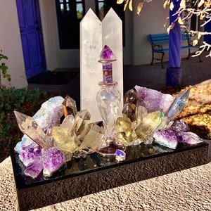 QUARTZ NIGHT LAMP, Divine Gift, See pics and video image 6