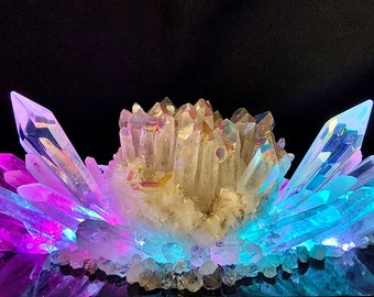 QUARTZ NIGHT LAMP, In Bloom, See pics and video