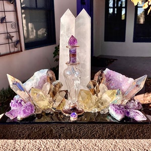 QUARTZ NIGHT LAMP, Divine Gift, See pics and video image 2